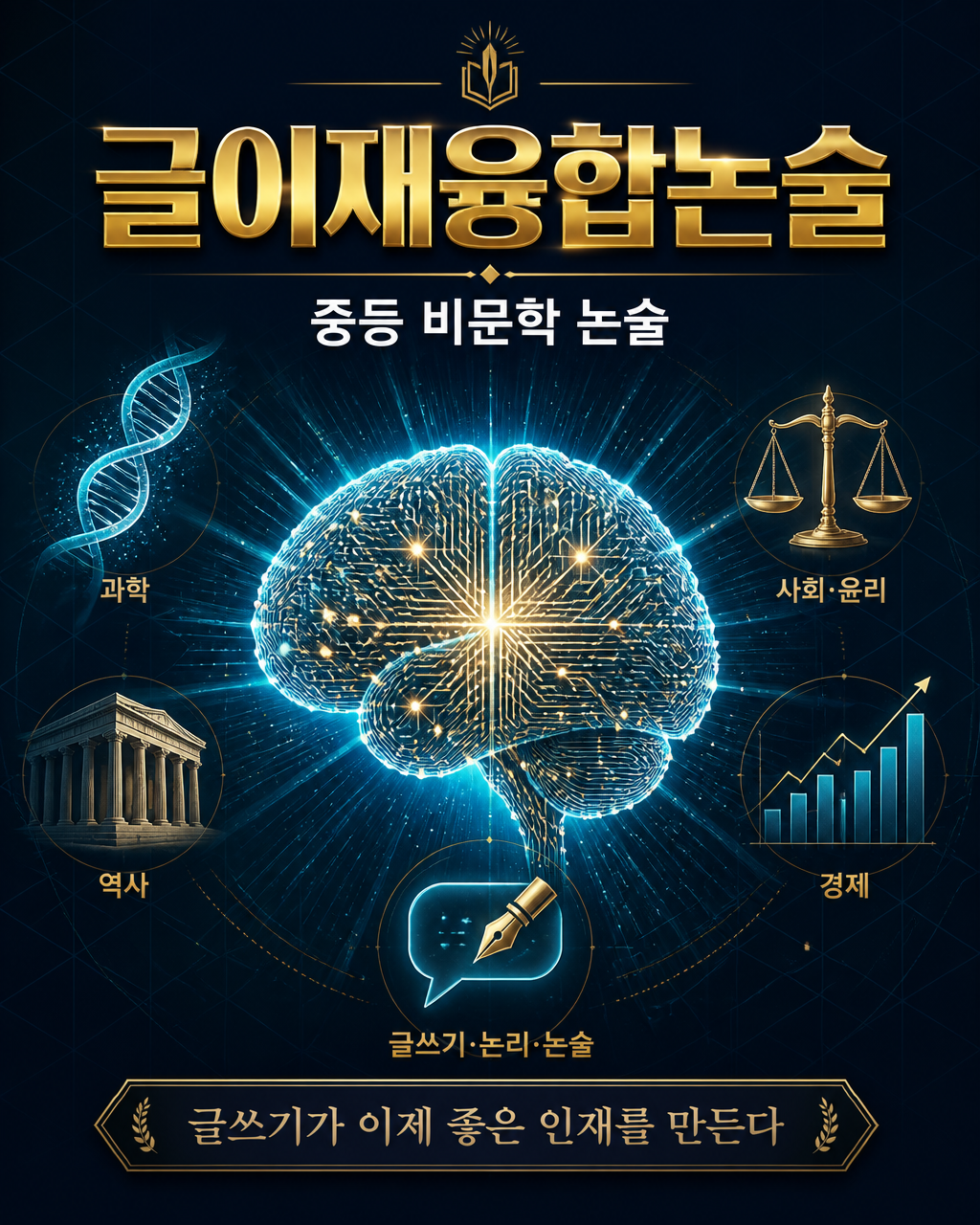 글이재 중등 비문학 논술 교재