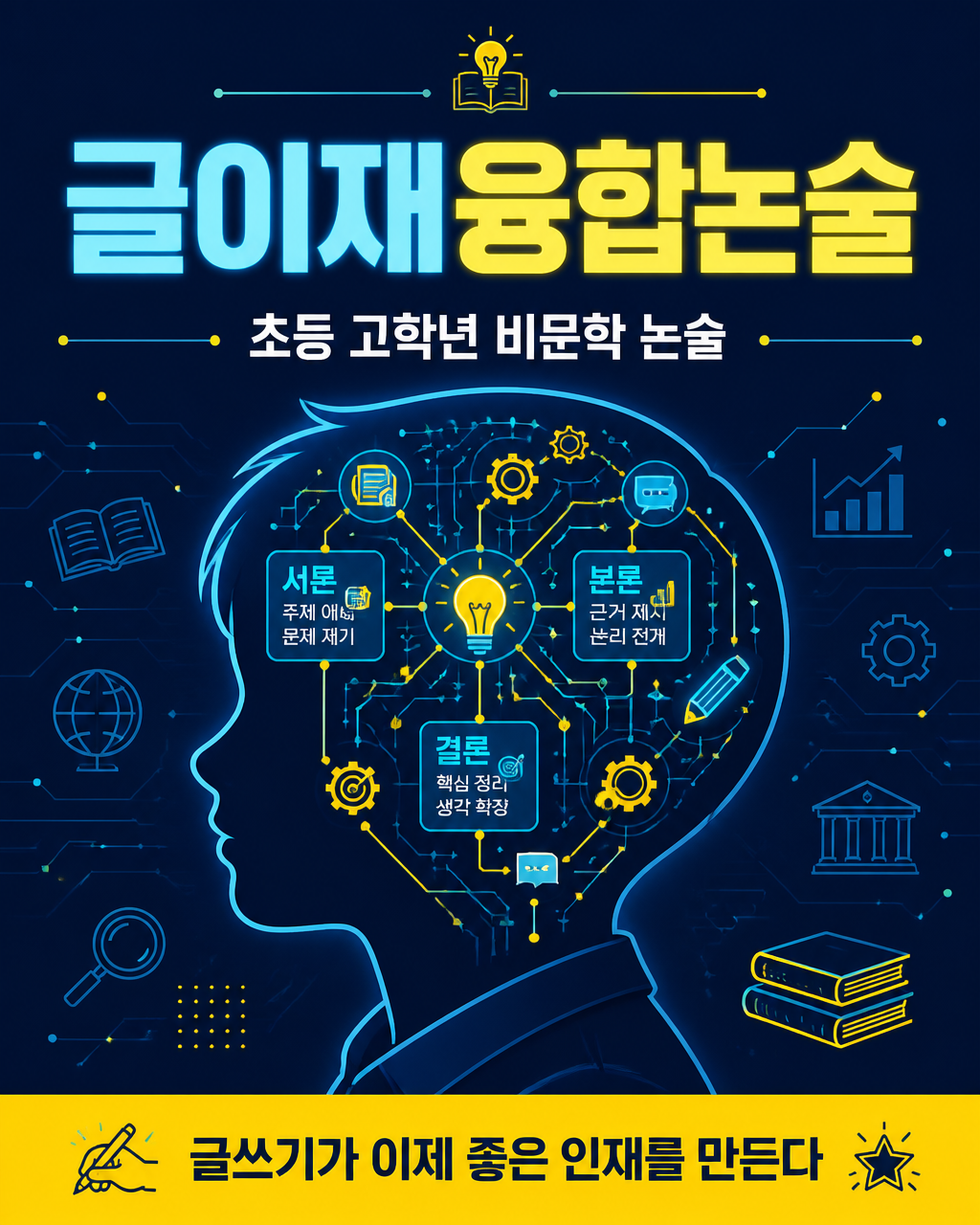 글이재 초등 고학년 비문학 논술 교재